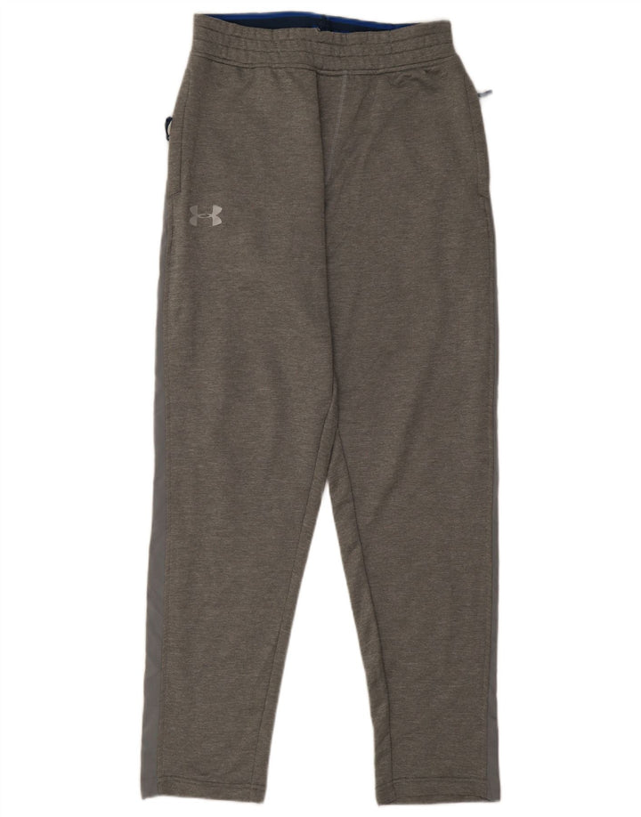 Calça de treino masculina Under Armour cinza médio manchado