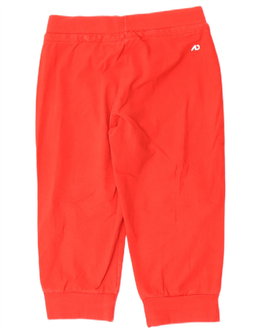 Nike Womens Bermuda Sport Shorts UK 12 Médio Algodão Vermelho