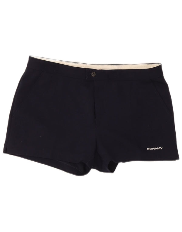 Donnay Womens Chino Shorts IT 46 Grande W36 Poliéster Azul Marinho