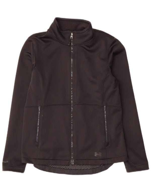 Under Armour Mens Treino Top Jacket Pequeno Poliéster Preto