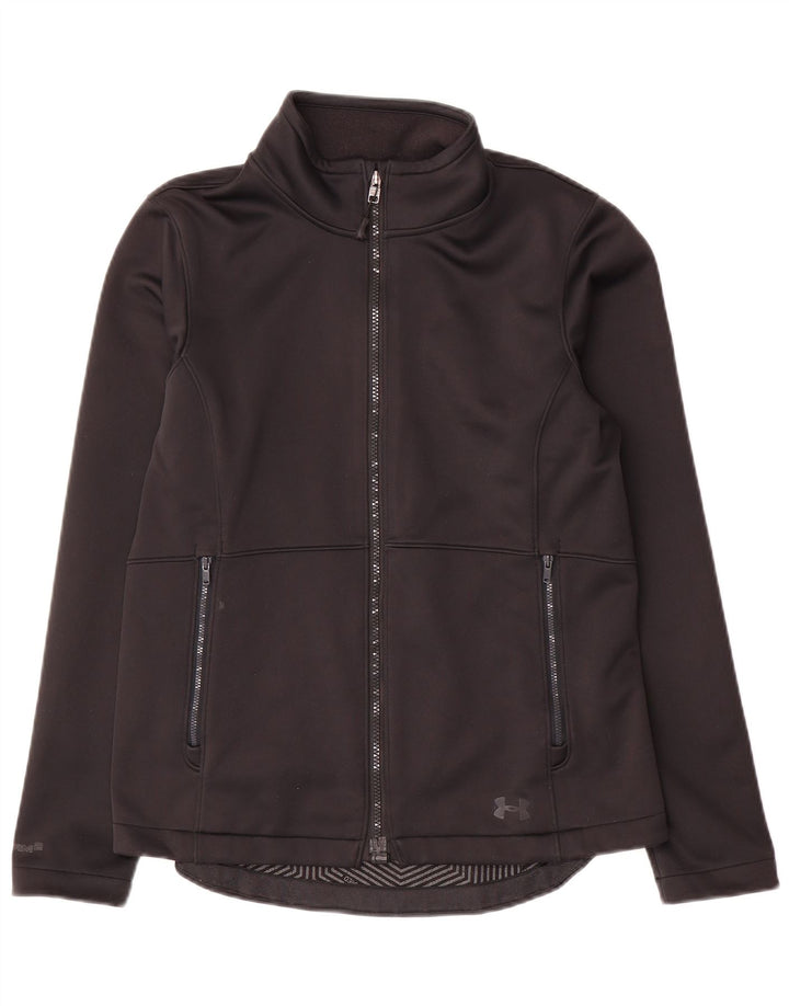 Under Armour Mens Treino Top Jacket Pequeno Poliéster Preto