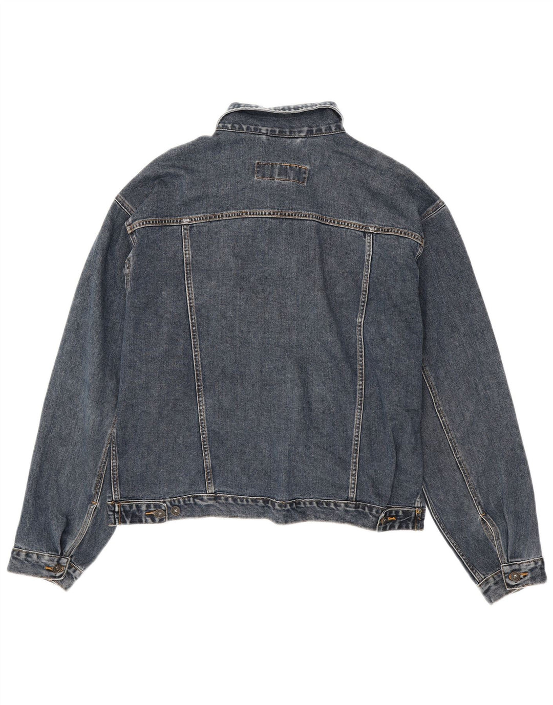 Jaqueta jeans masculina OLD NAVY Reino Unido 40 grande algodão azul marinho