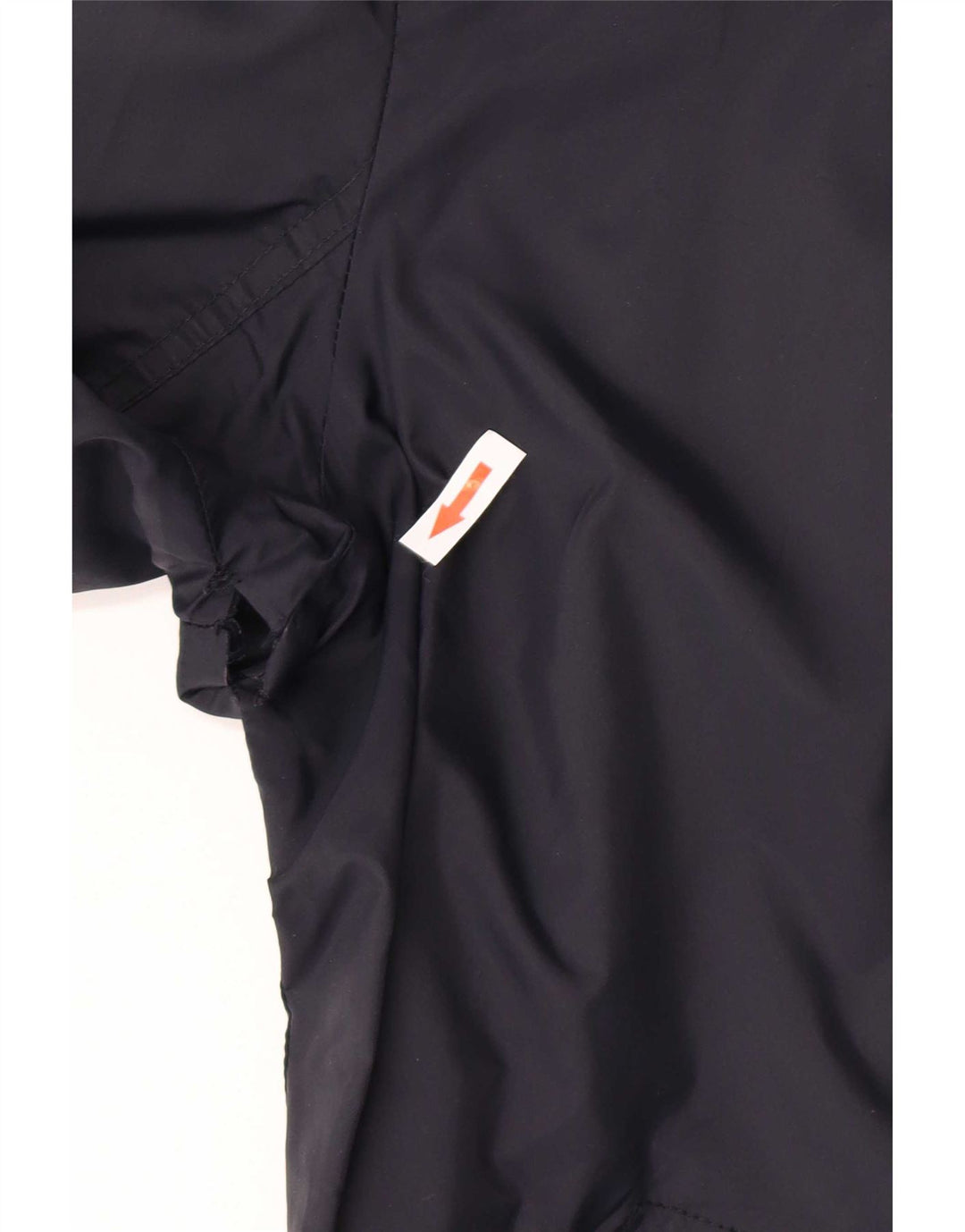 Jaqueta de chuva masculina Hollister UK 38 nylon azul marinho médio