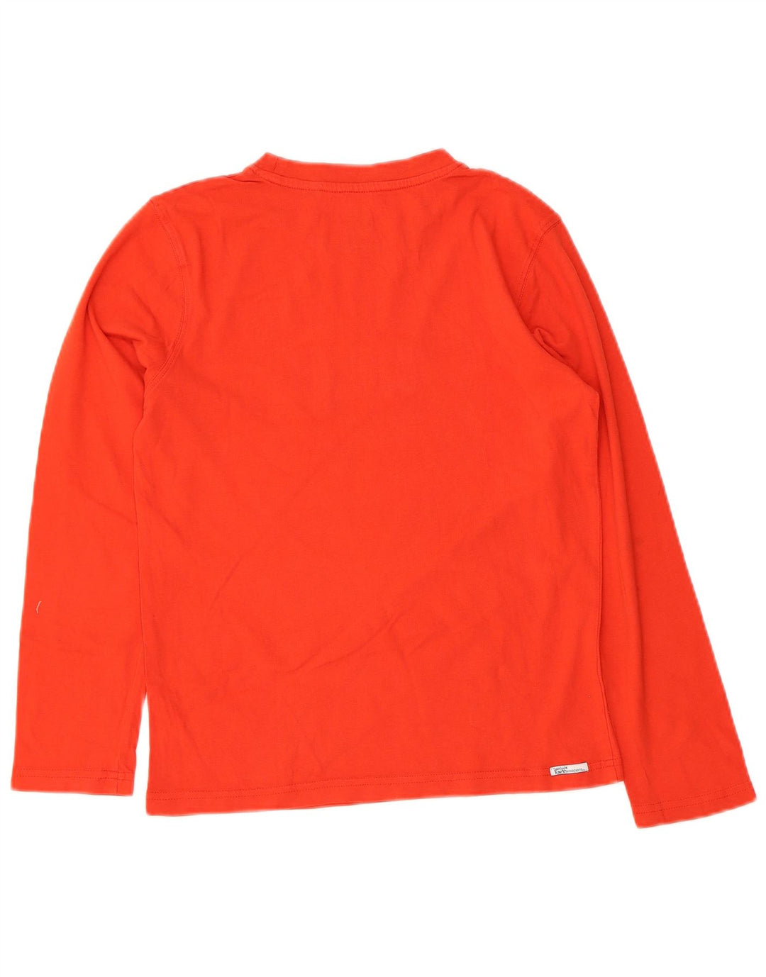 TIMBERLAND Boys Graphic Top Long Sleeve 9-10 Years Red
