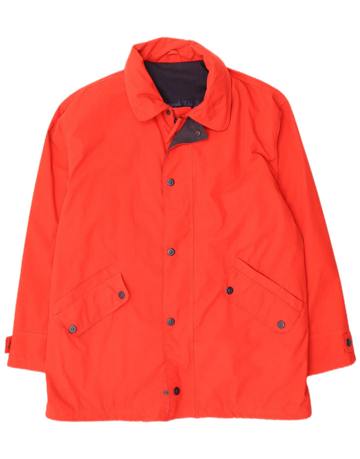O verde deixa o poliéster vermelho Reino Unido 42 XL do revestimento do corta-vento dos homens