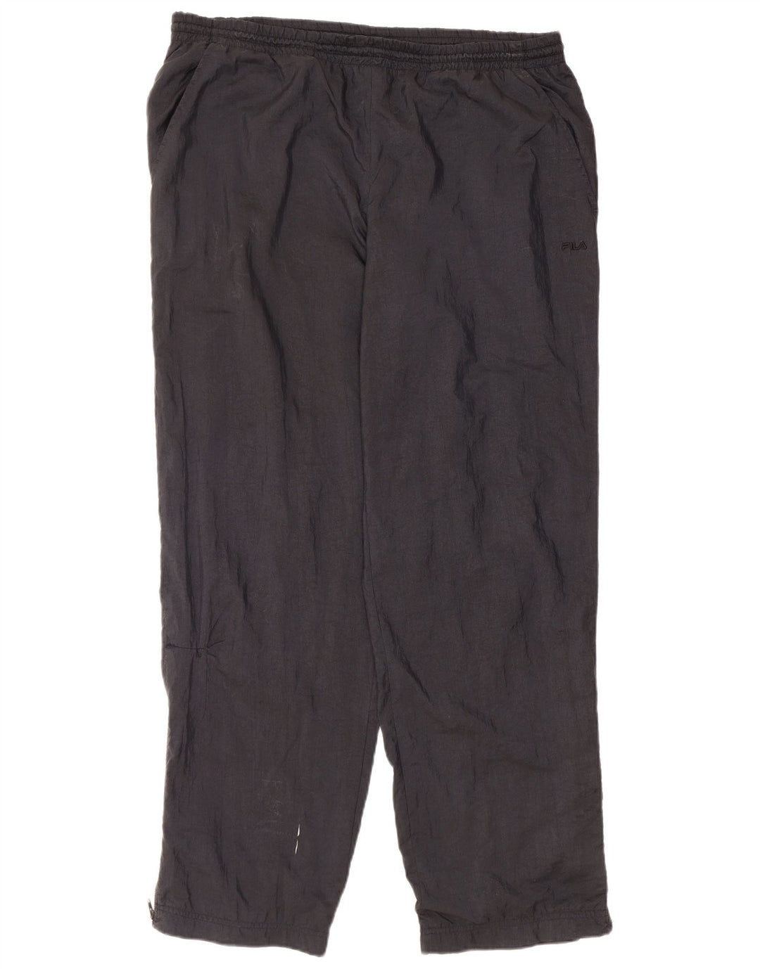 Calça de treino masculina Fila IT 52 grande poliamida preta