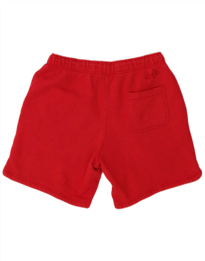 Shorts esportivos masculinos JORDAN grandes de algodão vermelho