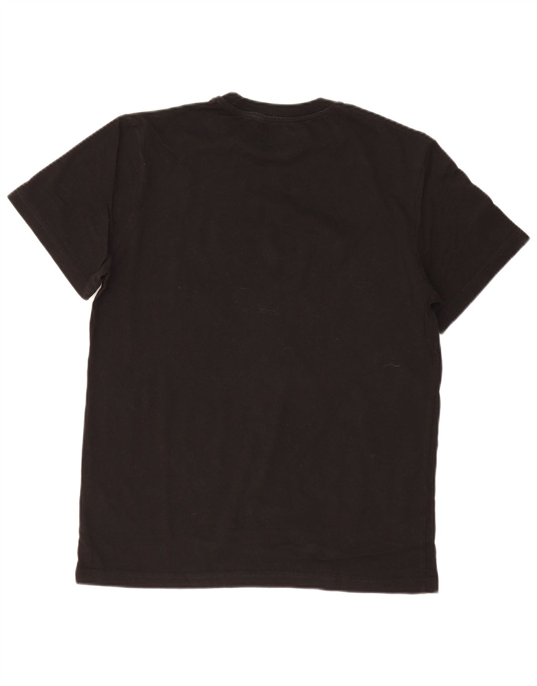 Camiseta masculina MITCHELL & NESS Los Angeles Lakers com estampa gráfica preta média