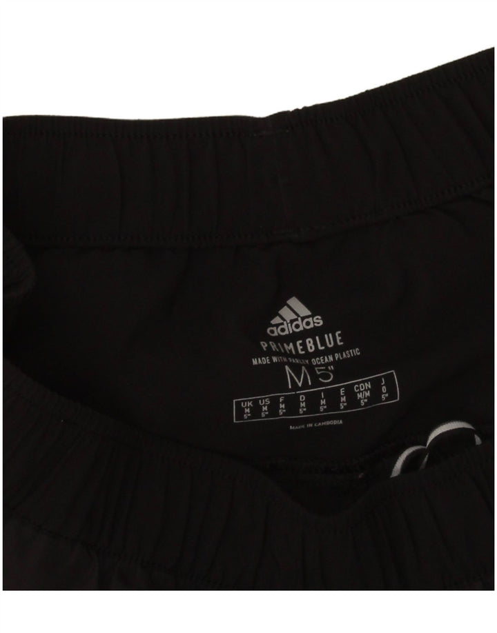 Shorts esportivos masculinos Adidas médio preto
