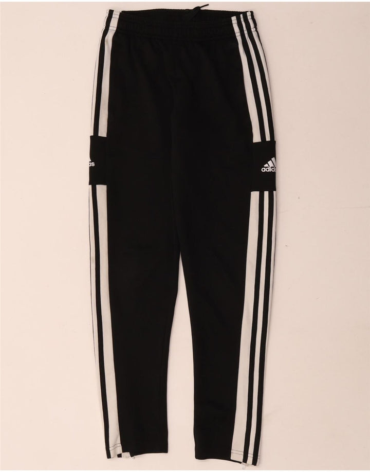 Calças de treino Adidas Boys Graphic 11-12 anos preto poliéster