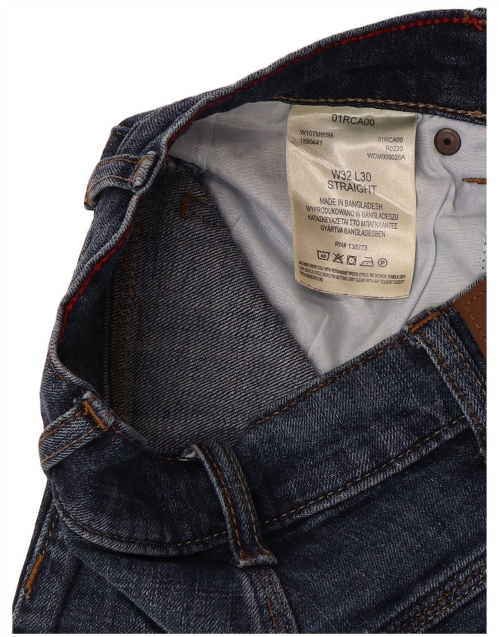 Jeans retos masculinos WRANGLER W32 L30 algodão azul