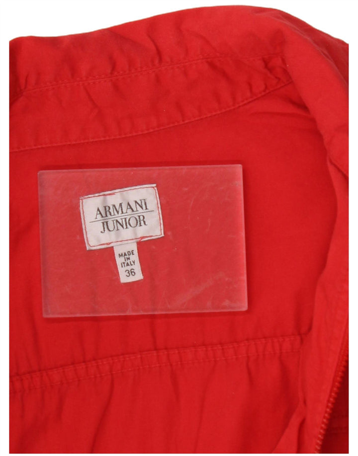 Jaqueta bomber ARMANI Boys 11-12 anos vermelho
