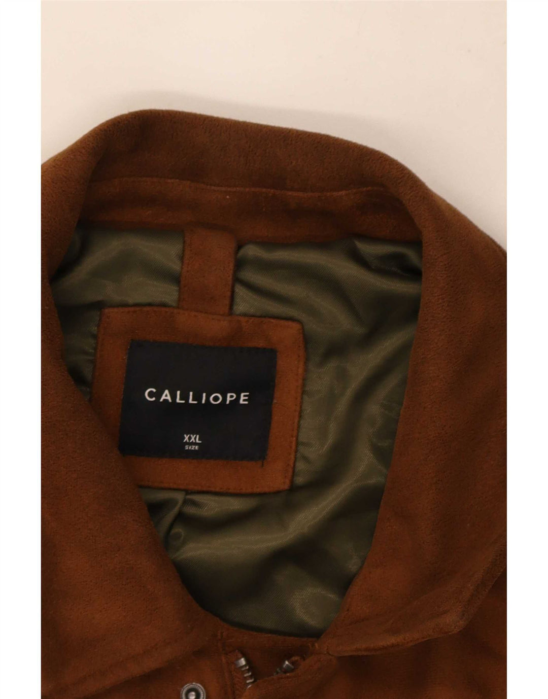 Jaqueta bomber masculina Calliope Reino Unido 44 2XL marrom