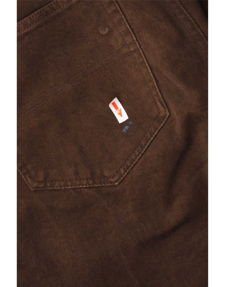 Calça casual masculina regular Gant W36 L32 algodão marrom