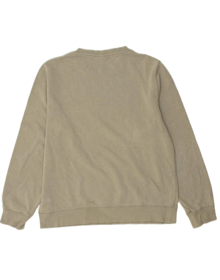CHAMPION Masculino moletom gráfico Jumper XL algodão verde