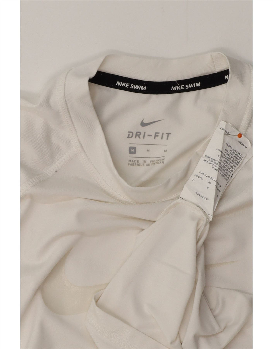 Camiseta feminina Nike Dri Fit Graphic UK 12 Médio Poliéster Branco