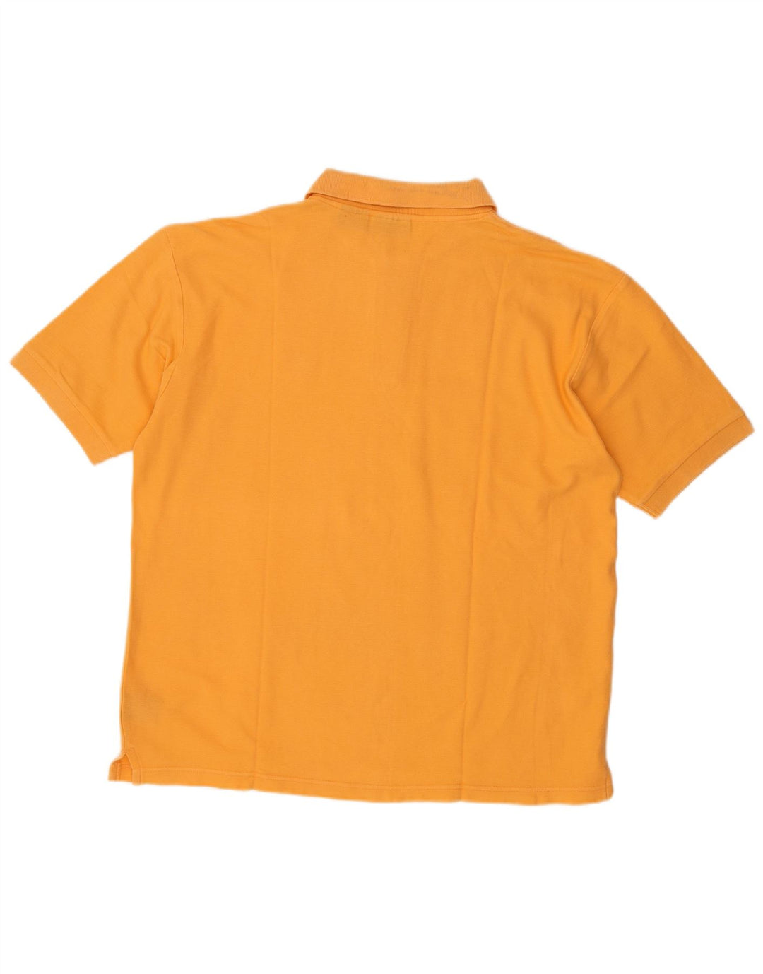 Camisa polo masculina Fila grande algodão laranja