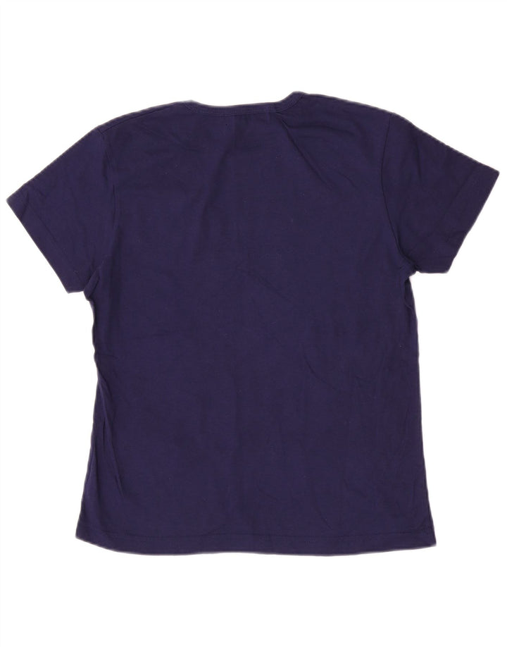 Camiseta feminina Fila Top IT 46/48 grande algodão azul marinho