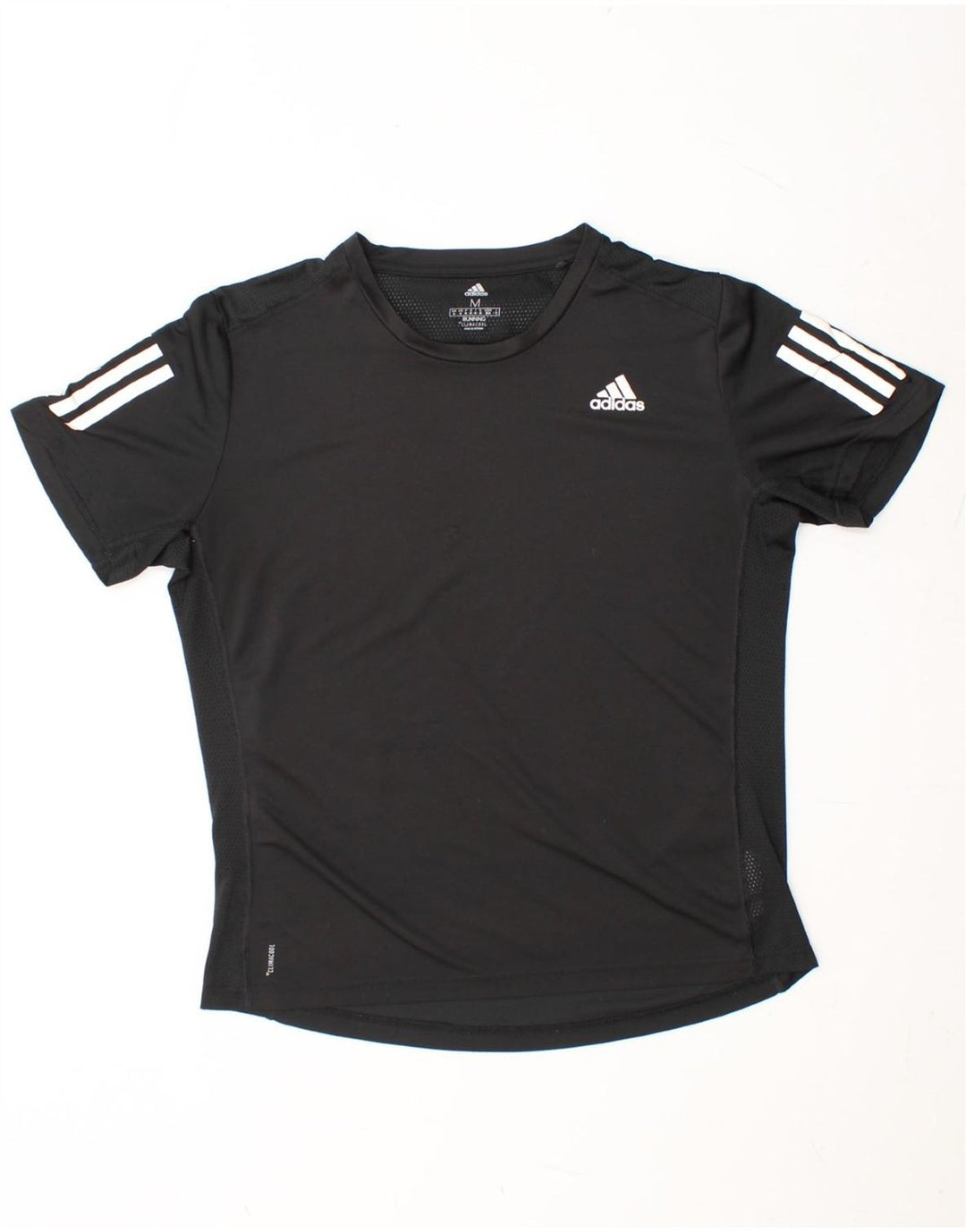 ADIDAS Mens Climacool T-Shirt Top Medium Black Polyester