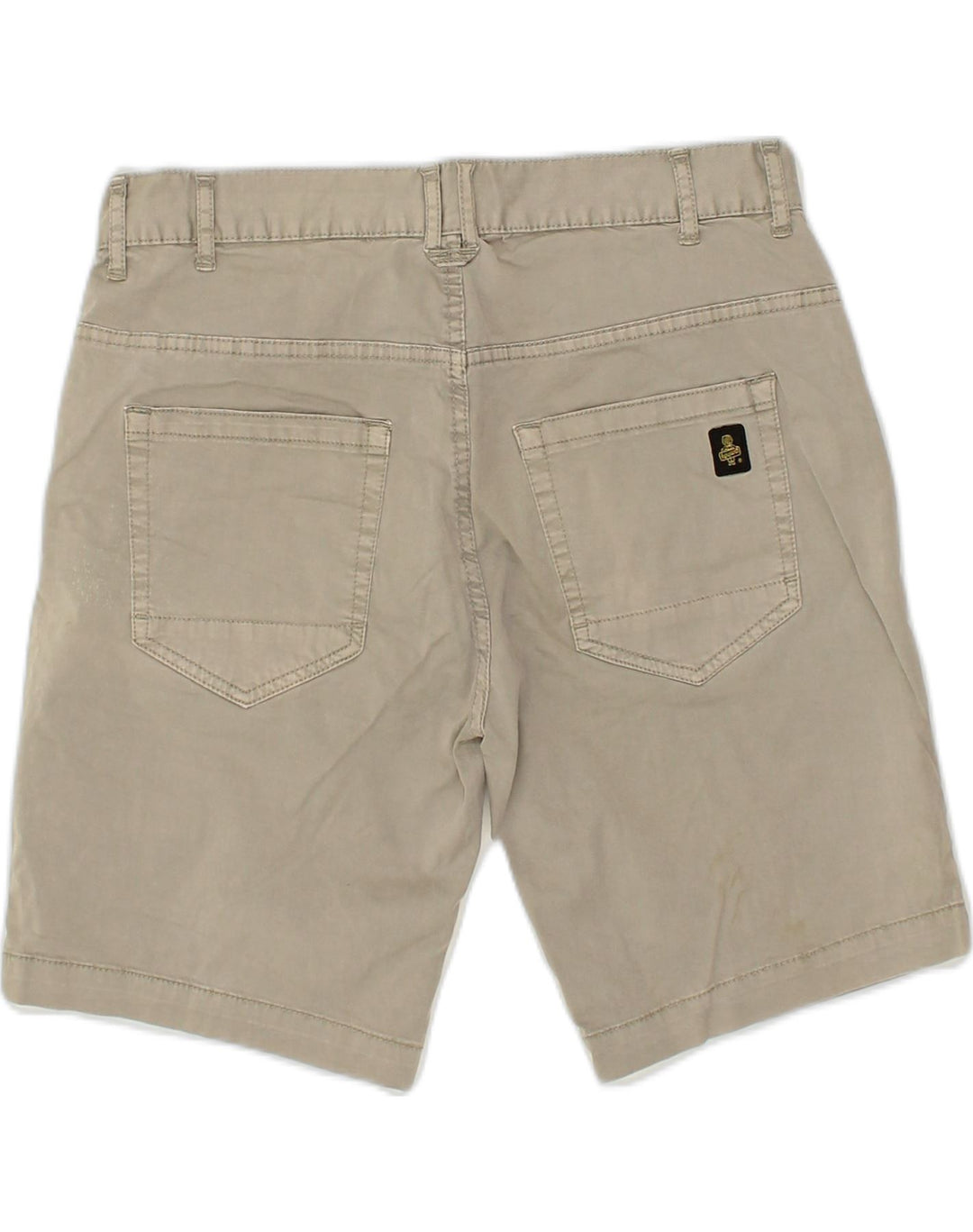 REFRIGIWEAR Womens Casual Shorts W30 Medium  Khaki Cotton | Vintage Refrigiwear | Thrift | Second-Hand Refrigiwear | Used Clothing | Messina Hembry 