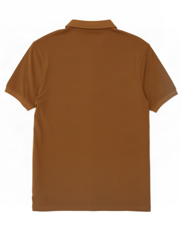 Camisa polo masculina Zara 2XL algodão marrom