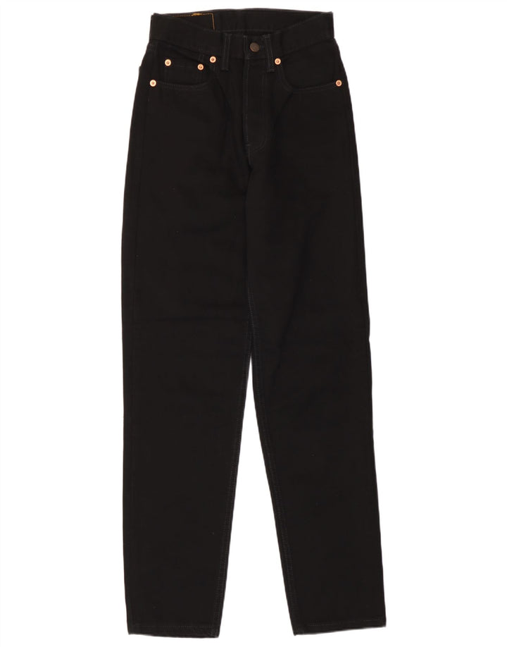 Calça jeans feminina Levi's 891 Tapered W26 L30 algodão preto