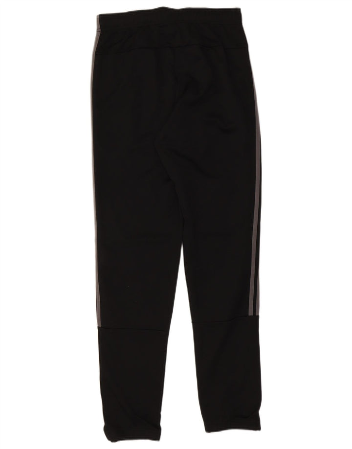 ADIDAS Mens Tracksuit Trousers Joggers Small  Black Polyester
