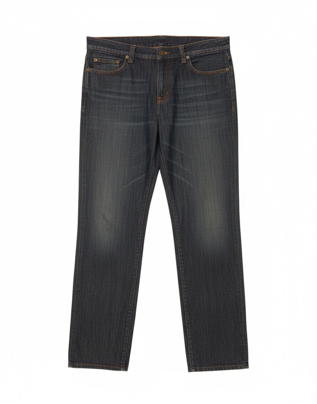 Iceberg Jeans Slim Feminino W32 L32 Azul Marinho Algodão