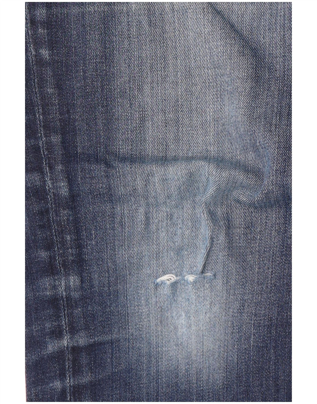 Jeans retos femininos LEVI'S W31 L31 algodão azul