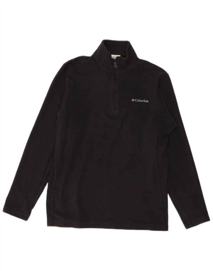 Suéter Columbia Masculino de Lã com Zíper e Gola XS Poliéster Preto