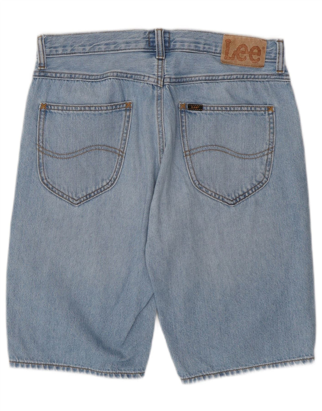 Shorts jeans masculino LEE W30 algodão azul médio