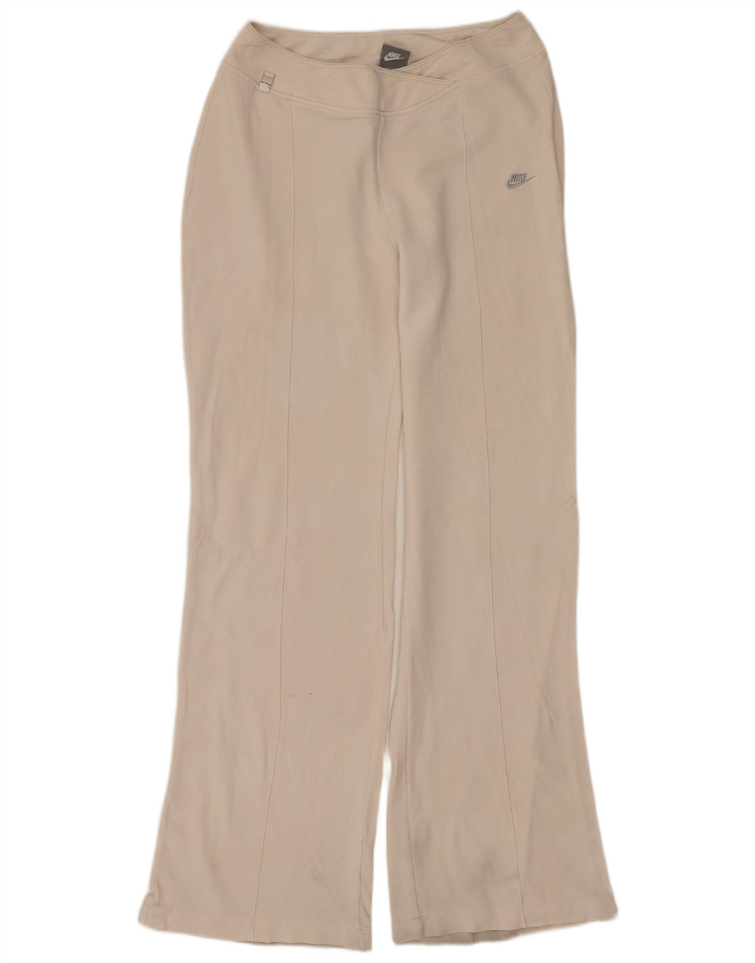 Calça de treino feminina Nike UK 10/12 médio bege