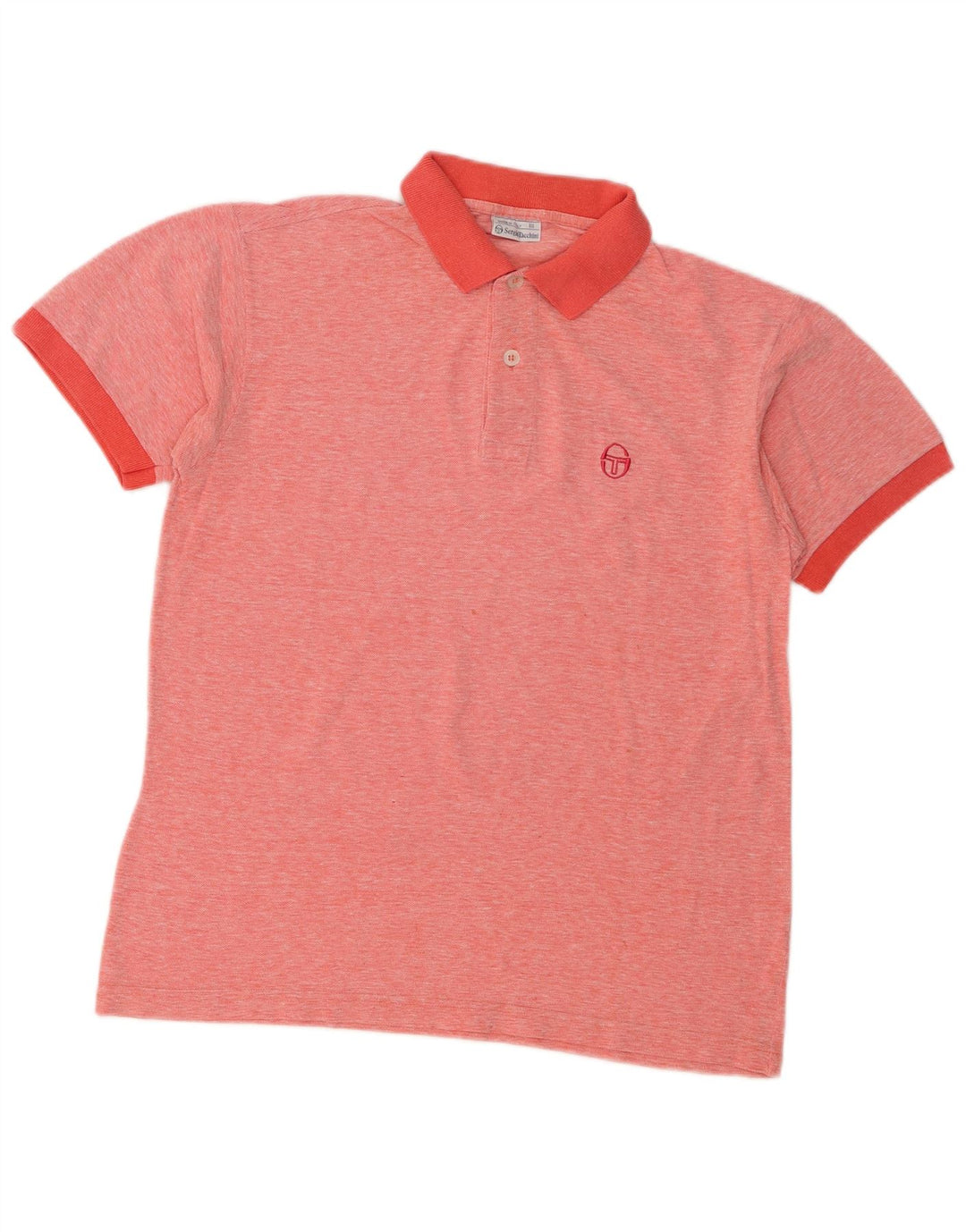 Camisa polo masculina Sergio Tacchini médio algodão rosa
