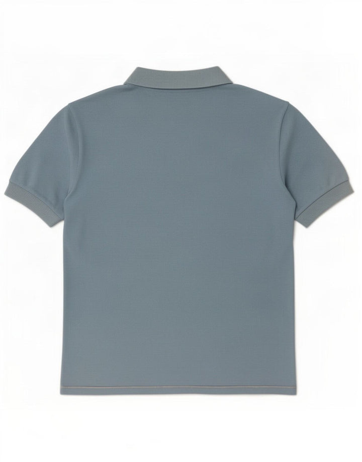 Camisa polo masculina Wrangler azul médio