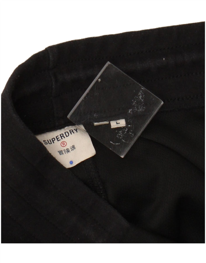 Calça de treino masculina SUPERDRY joggers grande preto