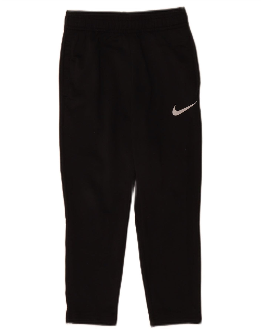 Calça de treino Nike Boys 4-5 anos pequena preta poliéster