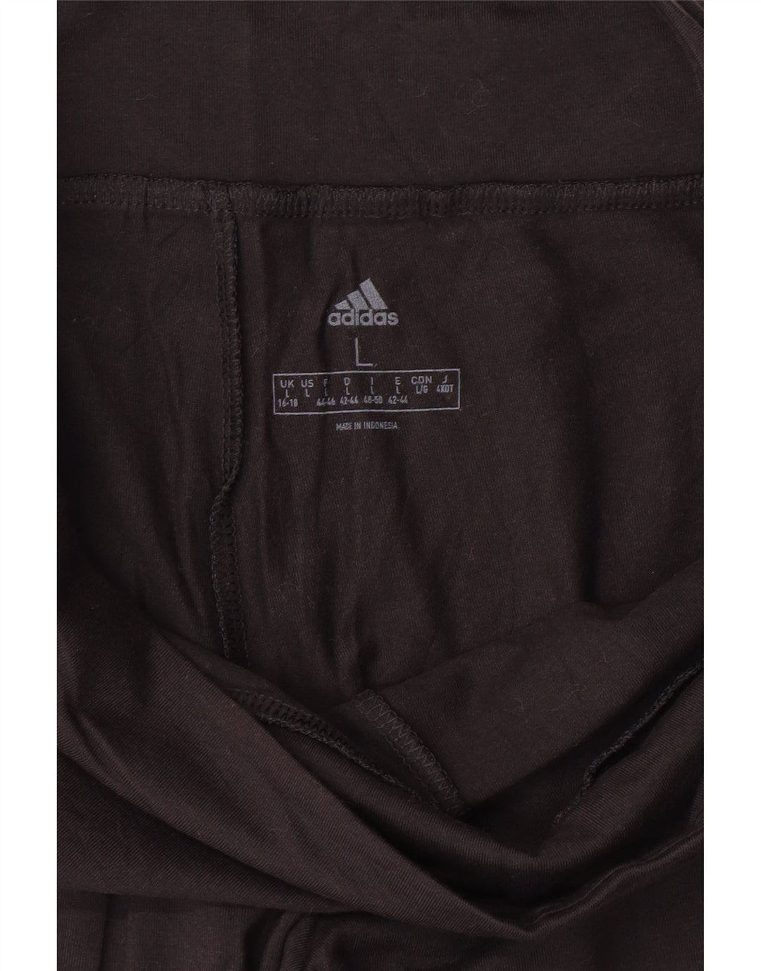 Leggings ADIDAS Feminino UK 16/18 Grande Preto