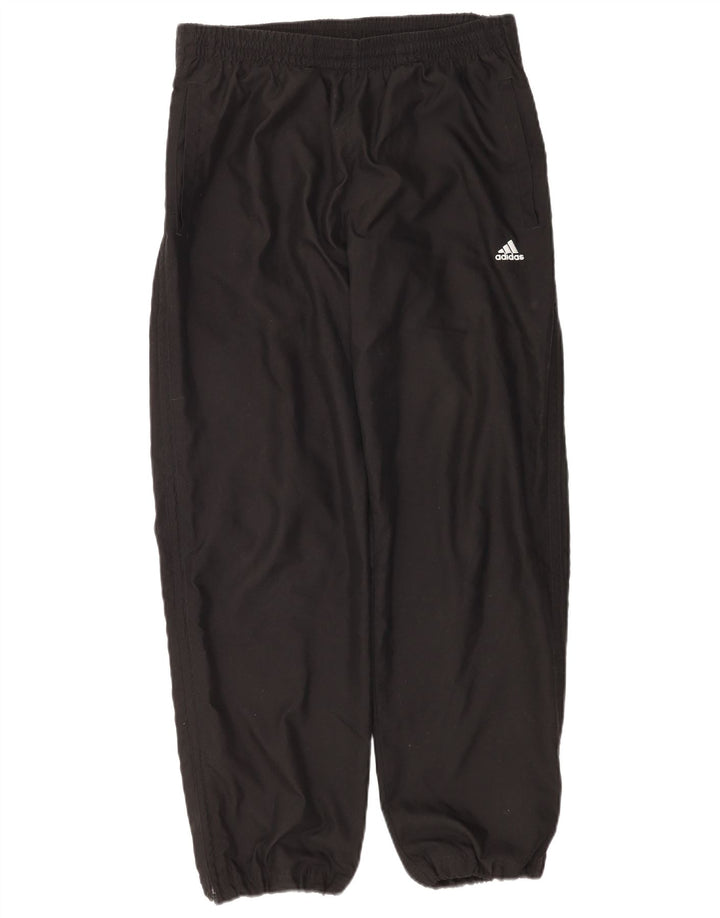 ADIDAS Mens Climalite Calças de treino Joggers Médio Preto Poliéster