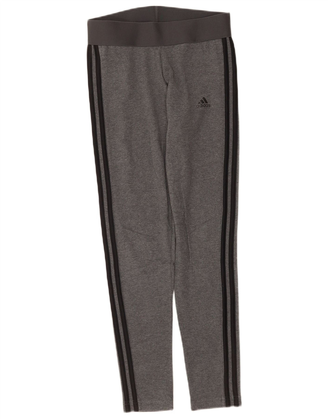 Leggings Adidas Femininas UK 8/10 Pequenas Cinza