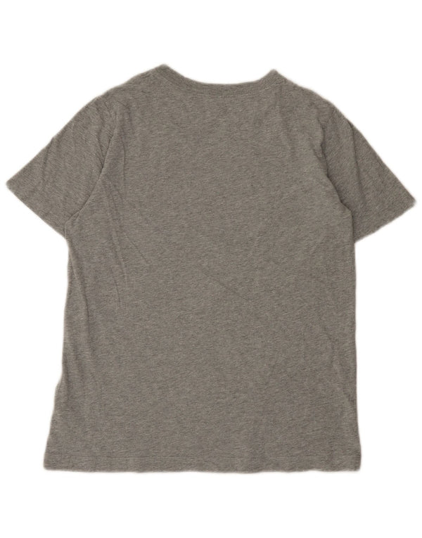 Camiseta Nike Boys Standard Fit Graphic Top 13-14 anos Grande Algodão Cinza