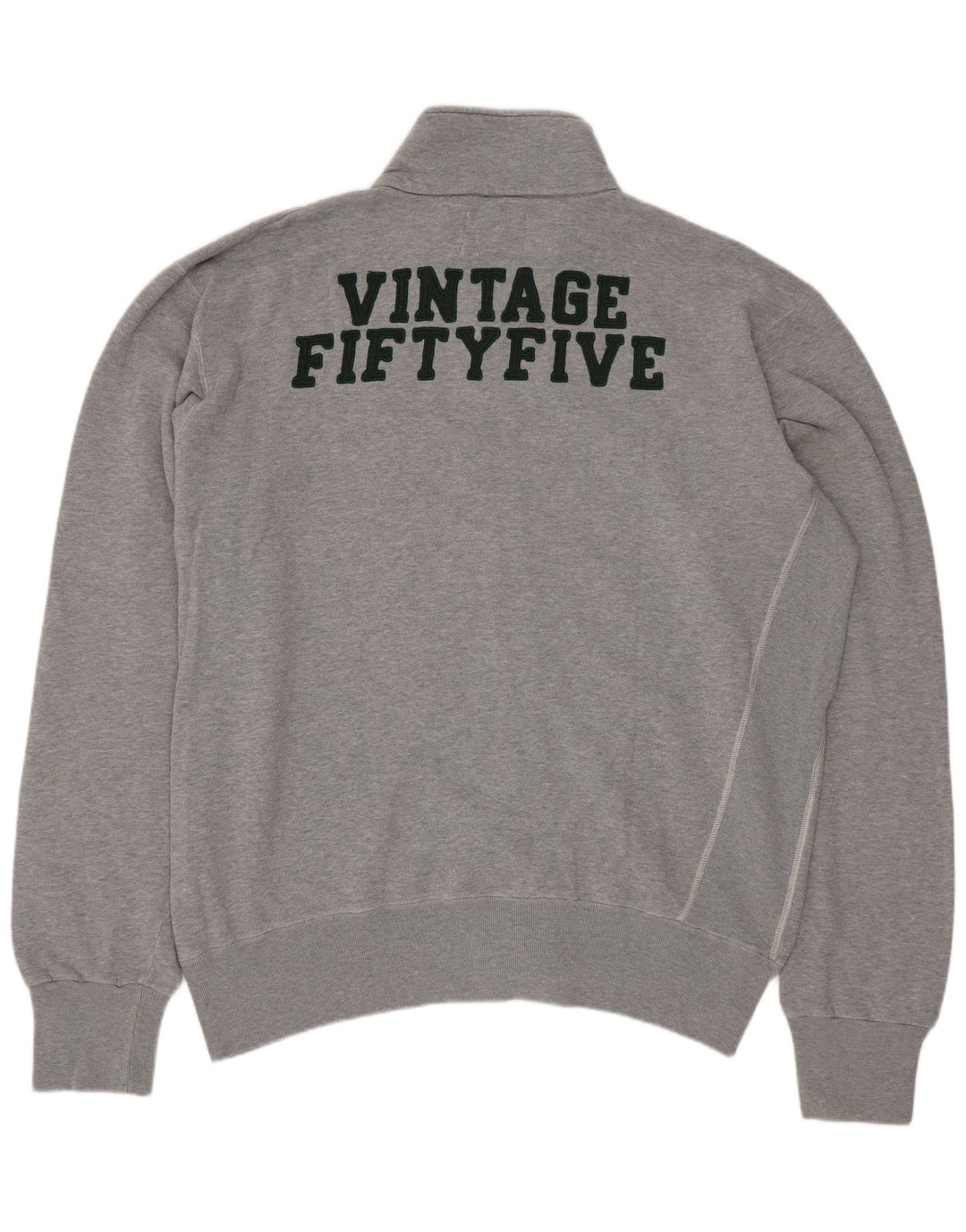 Jaqueta masculina VINTAGE com agasalho gráfico XL algodão cinza