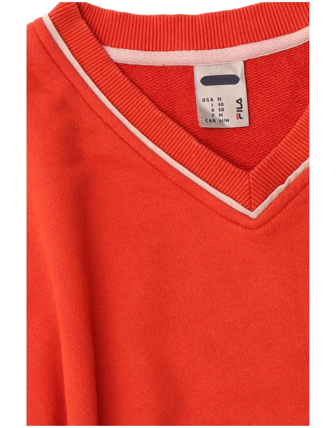 FILA Moletom Masculino Jumper Médio Laranja