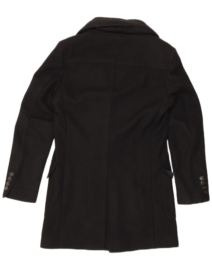 Sobretudo masculino Zara UK 36 pequeno lã preta
