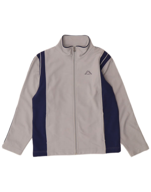 Kappa Mens Treino Top Jacket Medium Blue Colourblock Poliéster