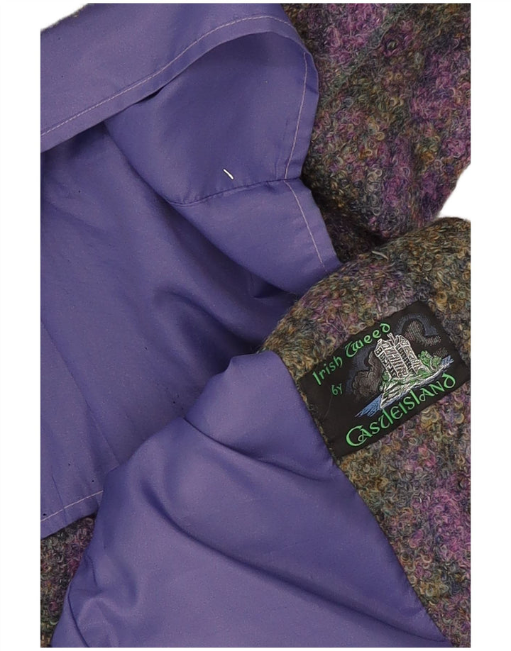 Conjunto de saia feminina Castleisland de 2 peças Reino Unido 12 médio W32 xadrez multicolorido