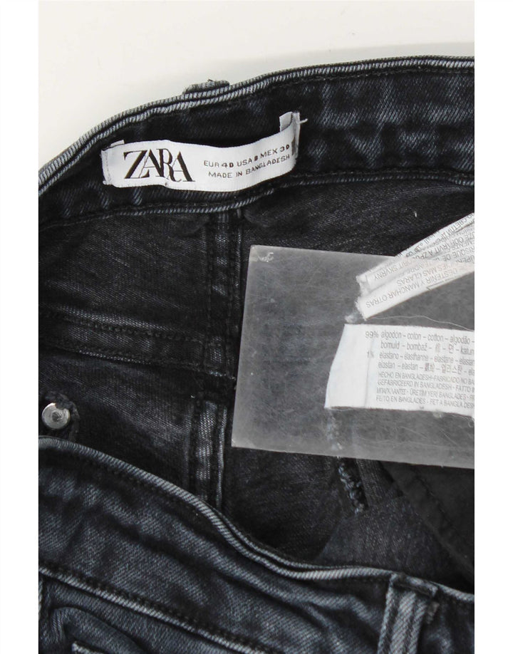 Zara Womens Slim Jeans EU 40 Médio W30 L26 Azul Marinho Algodão
