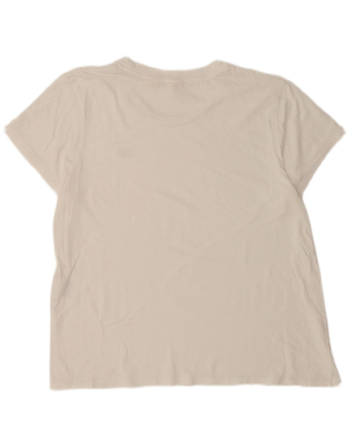 Camiseta feminina Levi's UK 18 XL branca