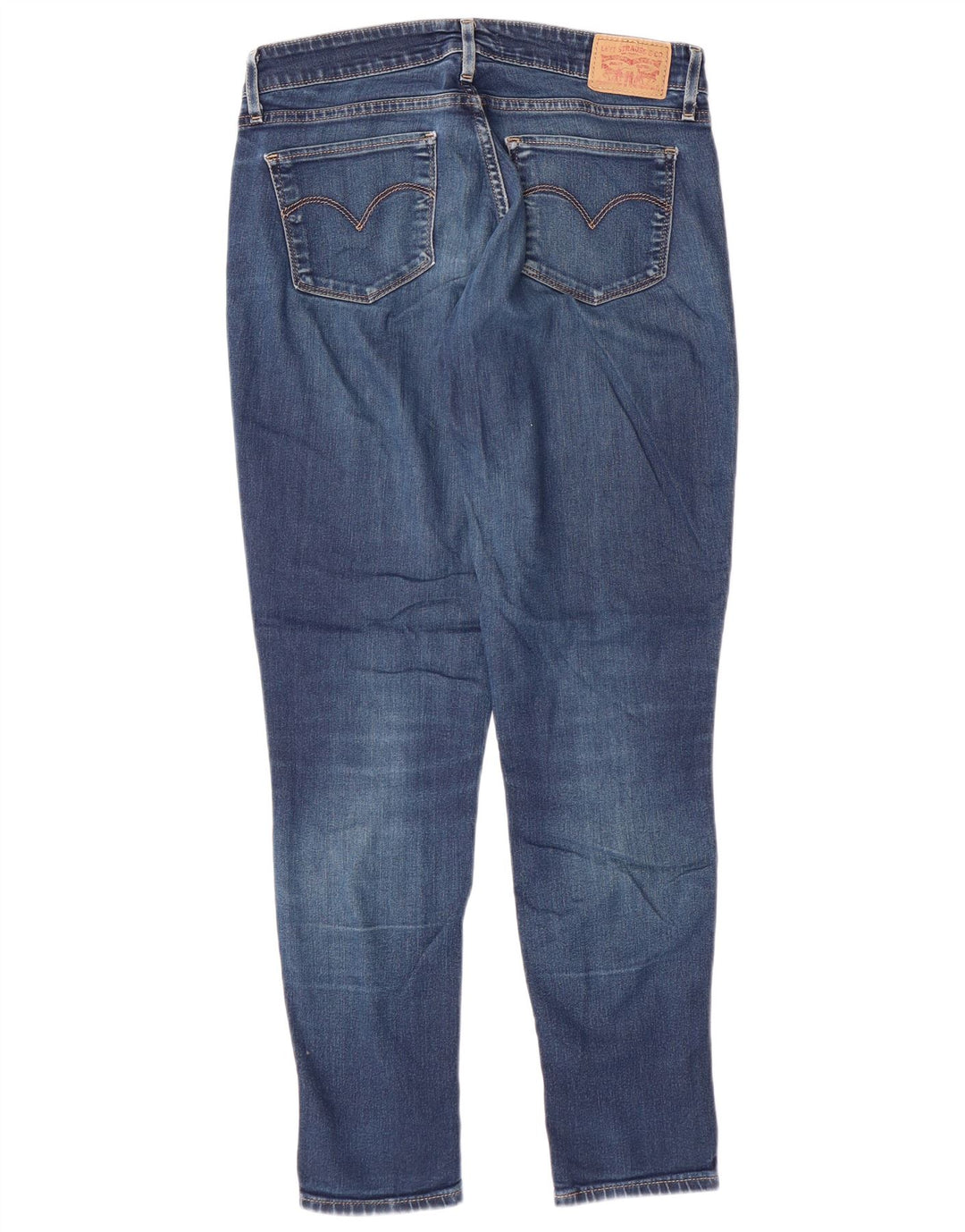 Jeans skinny feminino LEVI'S W28 L28 algodão azul