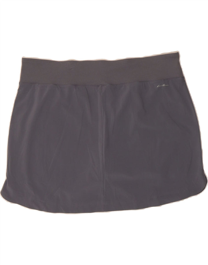 EDDIE BAUER Womens Skort UK 18 XL  Grey Polyester Vintage Eddie Bauer and Second-Hand Eddie Bauer from Messina Hembry 
