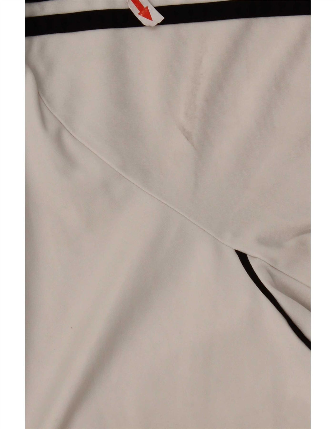 Adidas Mens Climalite Camiseta Top Grande Poliéster Branco